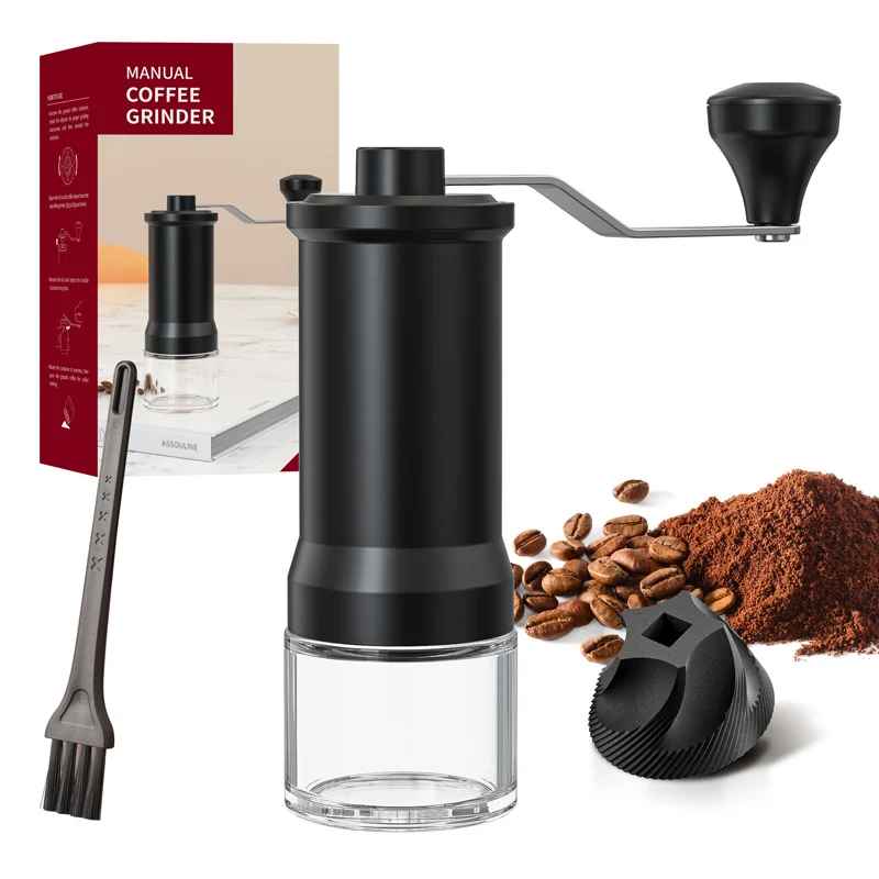 Moulin à Café Manuel S3 - Broyeur Stepless Meules Coniques Acier | Sultan Arabica
