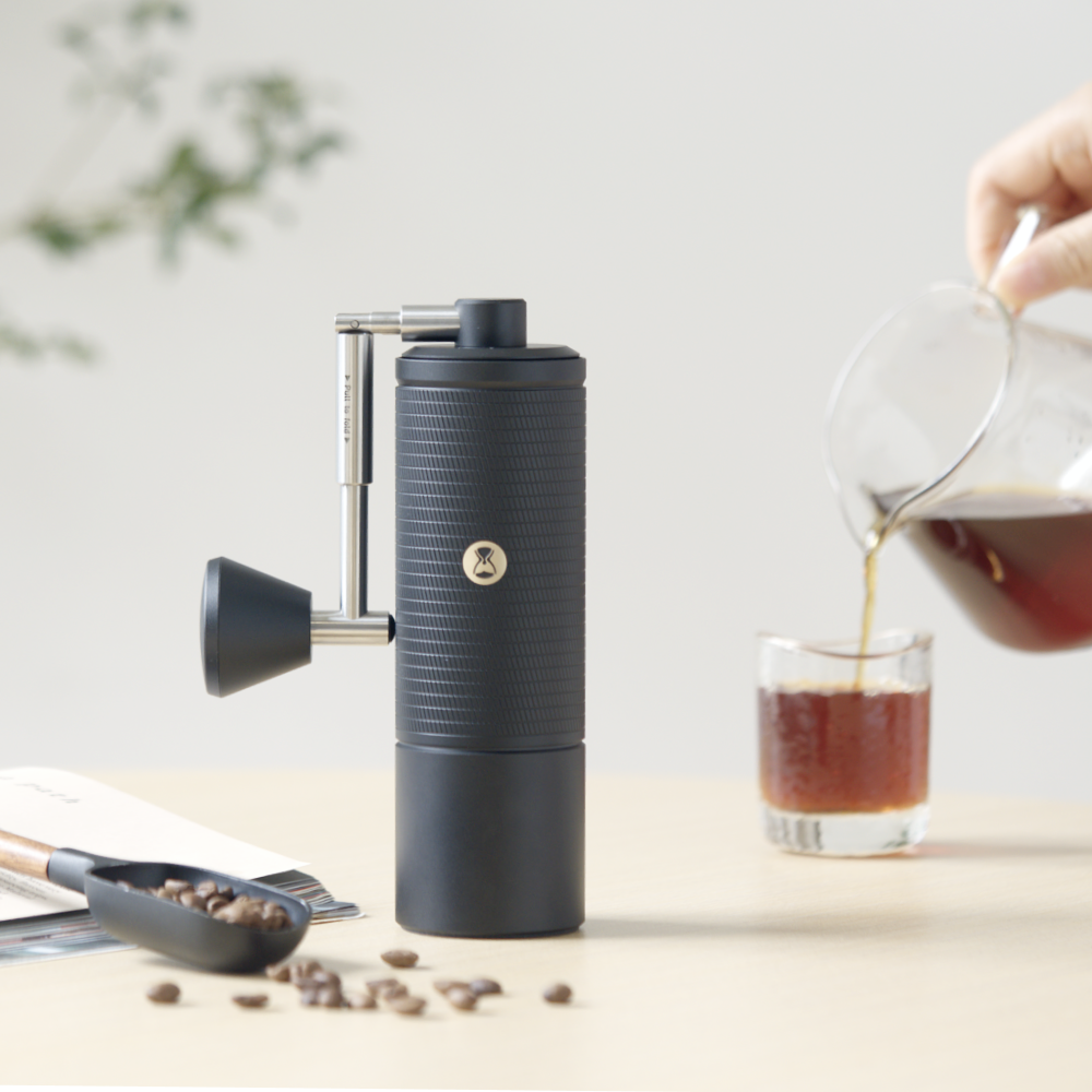 Moulin à Café Manuel Sultan Artisan C5 - Broyeur Tout Métal Premium Meules 42mm